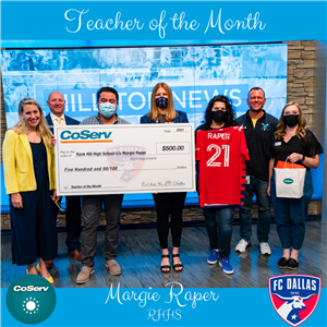  Teacher of the Month - Margie Raper